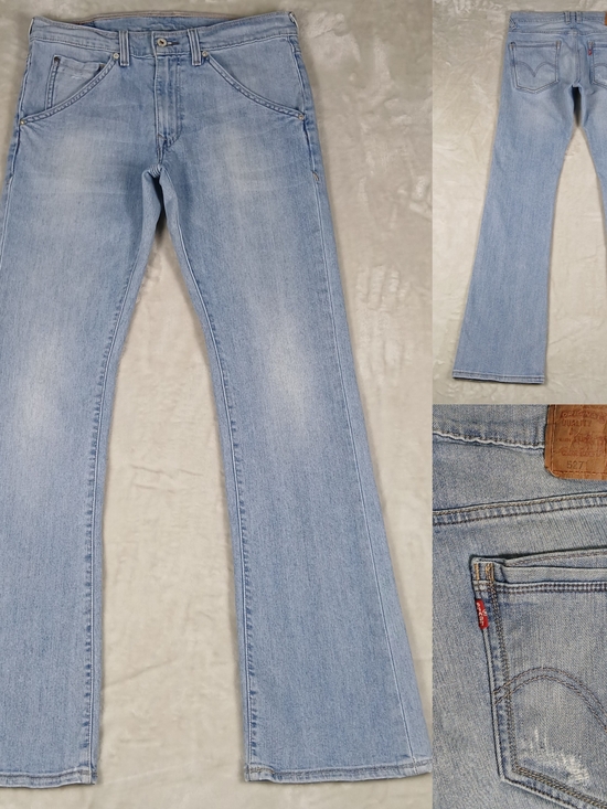 Levi's Other - Levi's 527 Bootcut Jeans 33x34 Men's Light Wash Western Cowboy